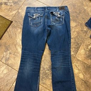 Silver Plus Size 20 Jeans